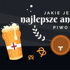 Dwa kufle z pianą, beczka i precle. Pytanie brzmi: jakie są najlepsze angielskie piwa?